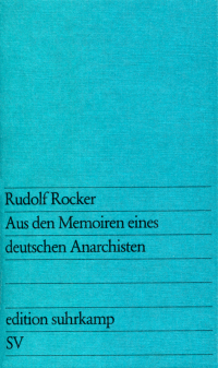 Aus den Memoiren eines deutschen Anarchisten