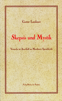 Skepsis und Mystik Skepsis und Mystik