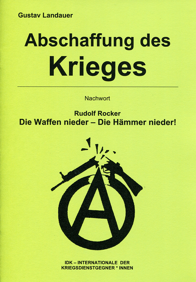 Abschaffung des Krieges