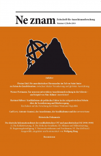 Ne znam - Zeitschrift für Anarchismusforschung, Nr. 04