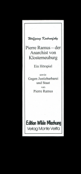 Pierre Ramus - der Anarchist von Klosterneuburg