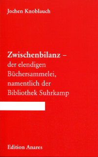 Zwischenbilanz - der elendigen Büchersammelei . . .