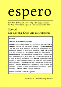 espero - Nr. 2 - Special: Die Corona-Krise und die Anarchie